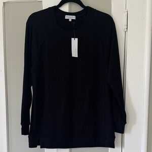 Michael Stars women’s Black Long Sleeve Top/Sweater. Size small. New